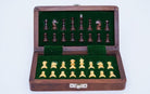 12" ANTIQUE MAGNETIC CHESS SET - Chess Sets - Indic Inspirations