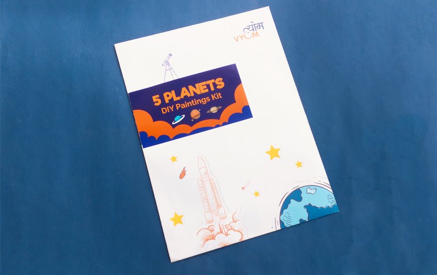 5 Planets DIY Paintings - DIY kits - Indic Inspirations