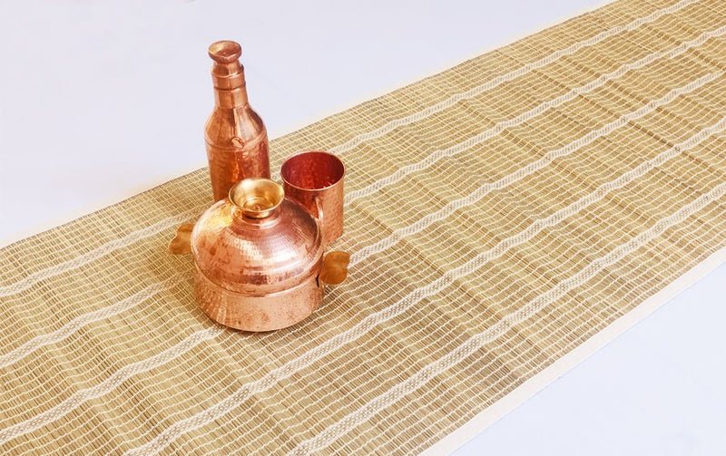 Antiskid DARBHA GRASS YOGA MAT - Yoga mats - Indic Inspirations