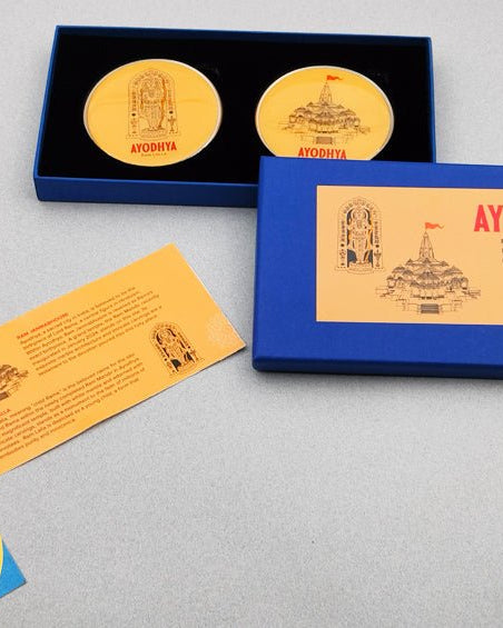 Ayodhya | Fridge Magnet | Set of 2 - Fridge Magnets - Indic Inspirations