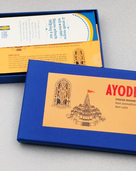 Ayodhya | Fridge Magnet | Set of 2 - Fridge Magnets - Indic Inspirations