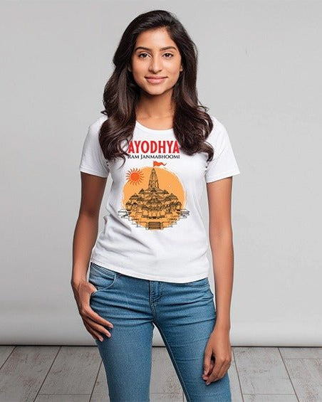 Ayodhya | Ram Mandir Tshirt - T - Shirts - Indic Inspirations