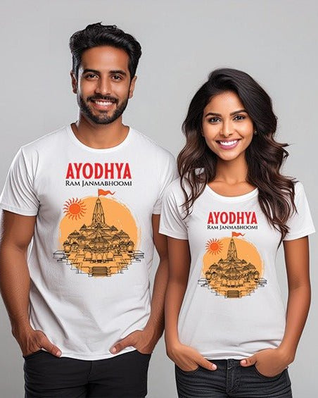 Ayodhya | Ram Mandir Tshirt - T - Shirts - Indic Inspirations