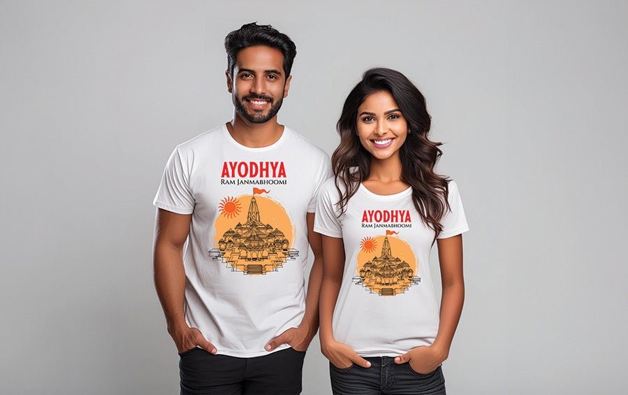 Ayodhya | Ram Mandir Tshirt - T - Shirts - Indic Inspirations