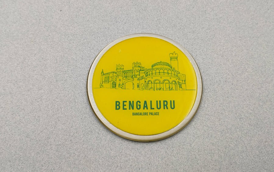 Bengaluru | Nandi Hills and Bangalore Palace | Fridge Magnets - City souvenirs - Indic Inspirations