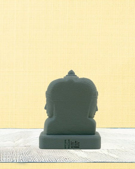 Brahma - Vishnu - Mahesh | Trimurti | 2.5" H - Sculptures - Indic Inspirations