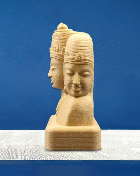 Brahma - Vishnu - Mahesh | Trimurti | 5.5" H - Sculptures - Indic Inspirations