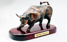 BSE Bull Metal Model | Mumbai - Desktop souvenirs - Indic Inspirations