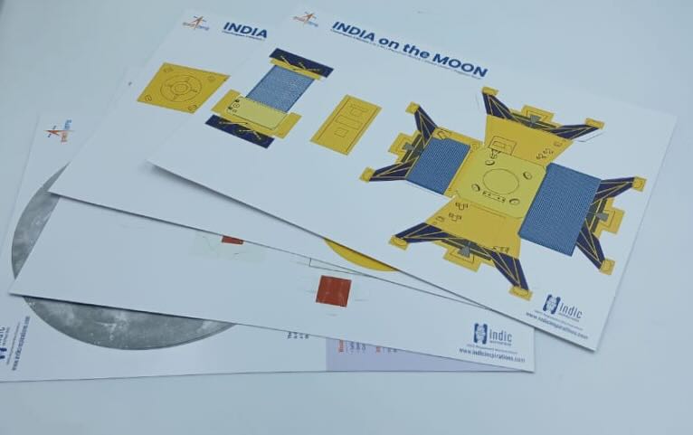 Chandrayaan 3 Artefacts A4 | DIY Kit | Paper Models - DIY kits - Indic Inspirations