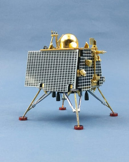 Chandrayaan 3 | Diecast Vikram Lander Scale Model - rocket models - Indic Inspirations