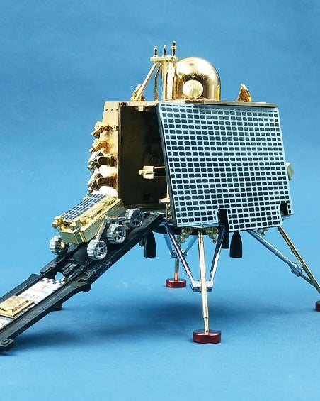 Chandrayaan 3 | Diecast Vikram Lander Scale Model - rocket models - Indic Inspirations