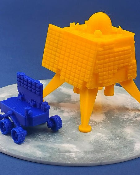 Chandrayaan 3 | Lander & Rover Scale Models | Mini - rocket models - Indic Inspirations