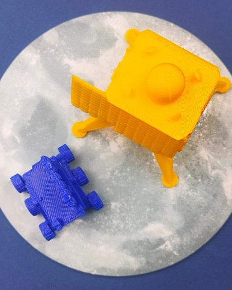 Chandrayaan 3 | Lander & Rover Scale Models | Mini - rocket models - Indic Inspirations