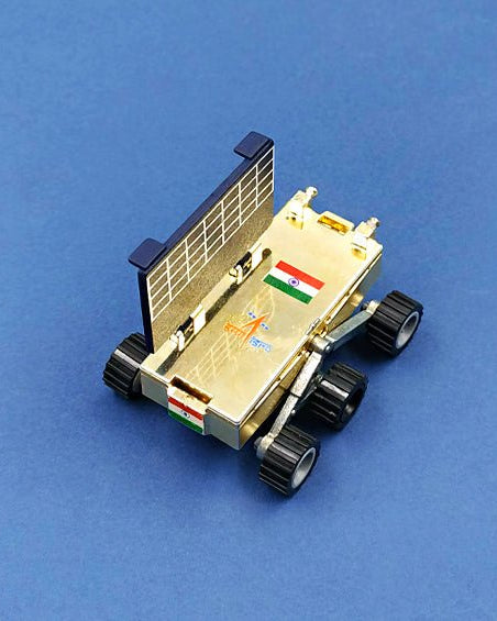 Chandrayaan 3 | Pragyaan Rover Fridge Magnet - rocket models - Indic Inspirations