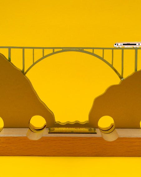 Chenab Bridge | Pens Organiser - Desk Organizers - Indic Inspirations