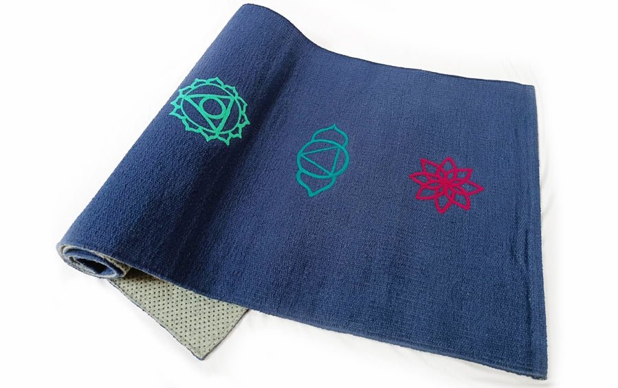 COTTON YOGA MAT - Yantras - Yoga mats - Indic Inspirations