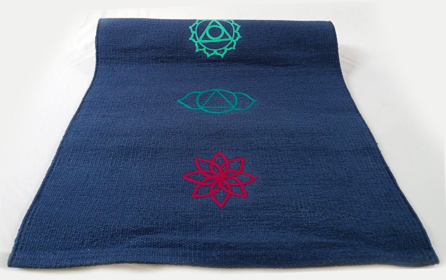 COTTON YOGA MAT - Yantras - Yoga mats - Indic Inspirations