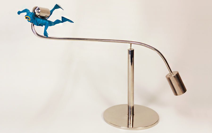 Deep Sea Diver in the Indian Ocean | Kinetic Mobile - Sea diver - Indic Inspirations