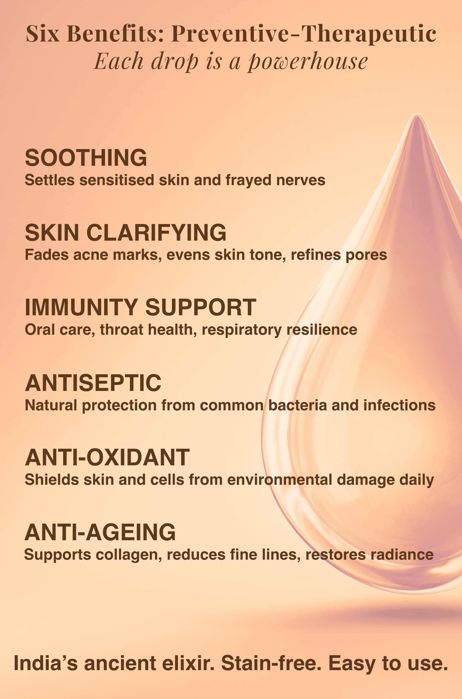 FACE OIL | Turmeric CO₂ Extract Essential Oil – Turmerone-Rich Glow - Indic Inspirations