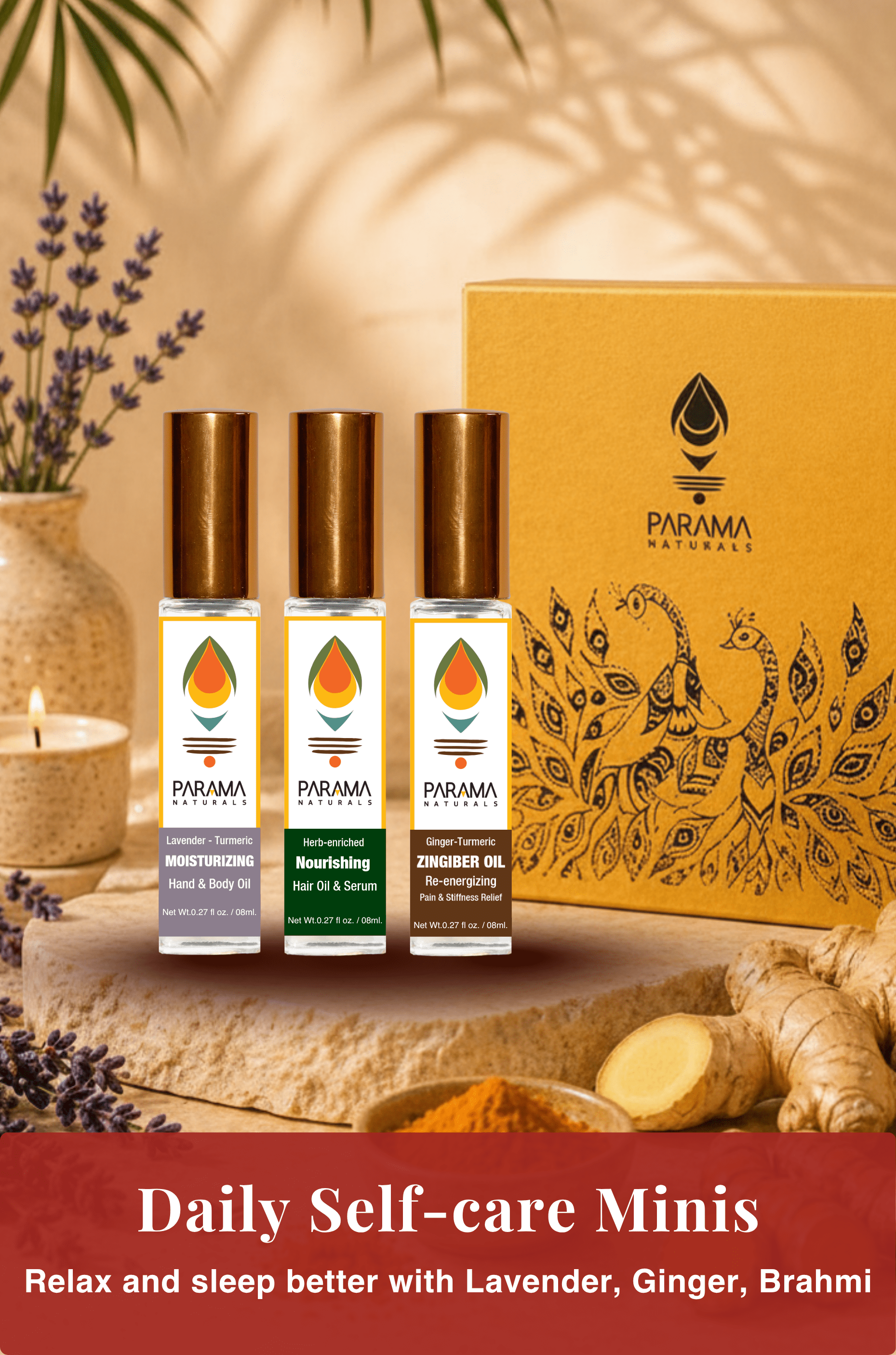 Gifts | Daily Self-care for Sleep and Relaxation - Indic Inspirations