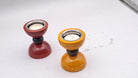 Hourglass Wooden Diyas - Set of 2 - Candle holders - Indic Inspirations