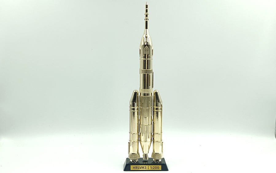 HRLVM 1:200 | Gold Plated Scale Model - rocket models - Indic Inspirations