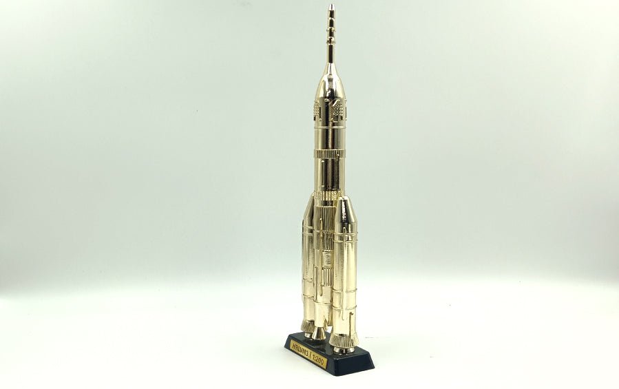 HRLVM 1:200 | Gold Plated Scale Model - rocket models - Indic Inspirations