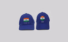 India Caps Set - HIS & HER - Tiranga | Royal Blue - Caps - Indic Inspirations
