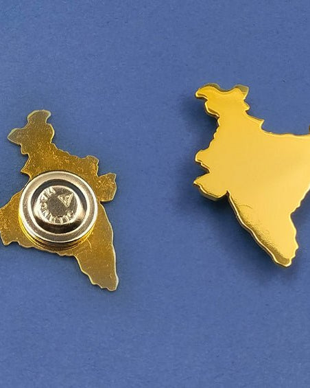 India Map Magnetic Lapel Pin - Lapel Pins - Indic Inspirations