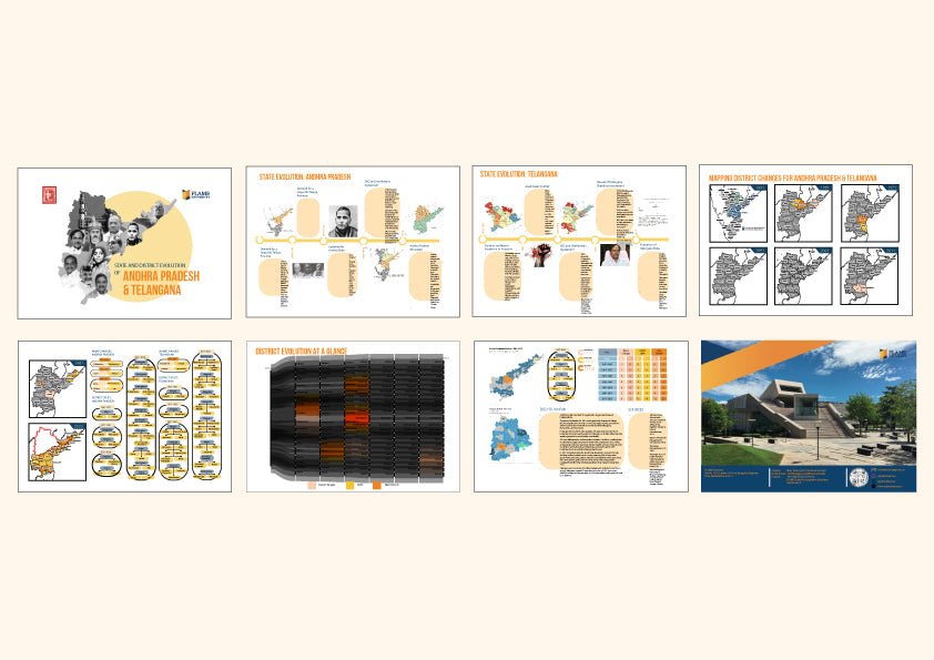 India State Story | Andhra Pradesh & Telangana | A4 Booklet - Posters - Indic Inspirations