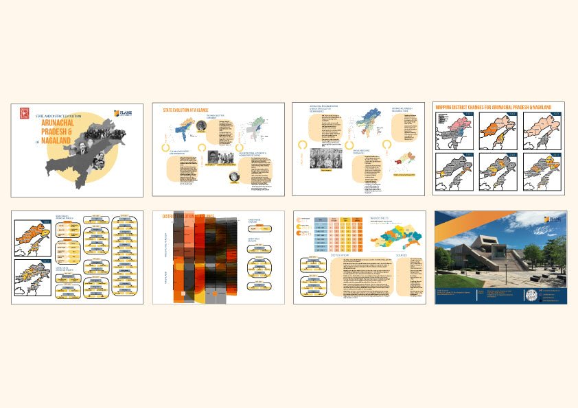 India State Story | Arunachal Pradesh & Nagaland | A4 Booklet - Posters - Indic Inspirations