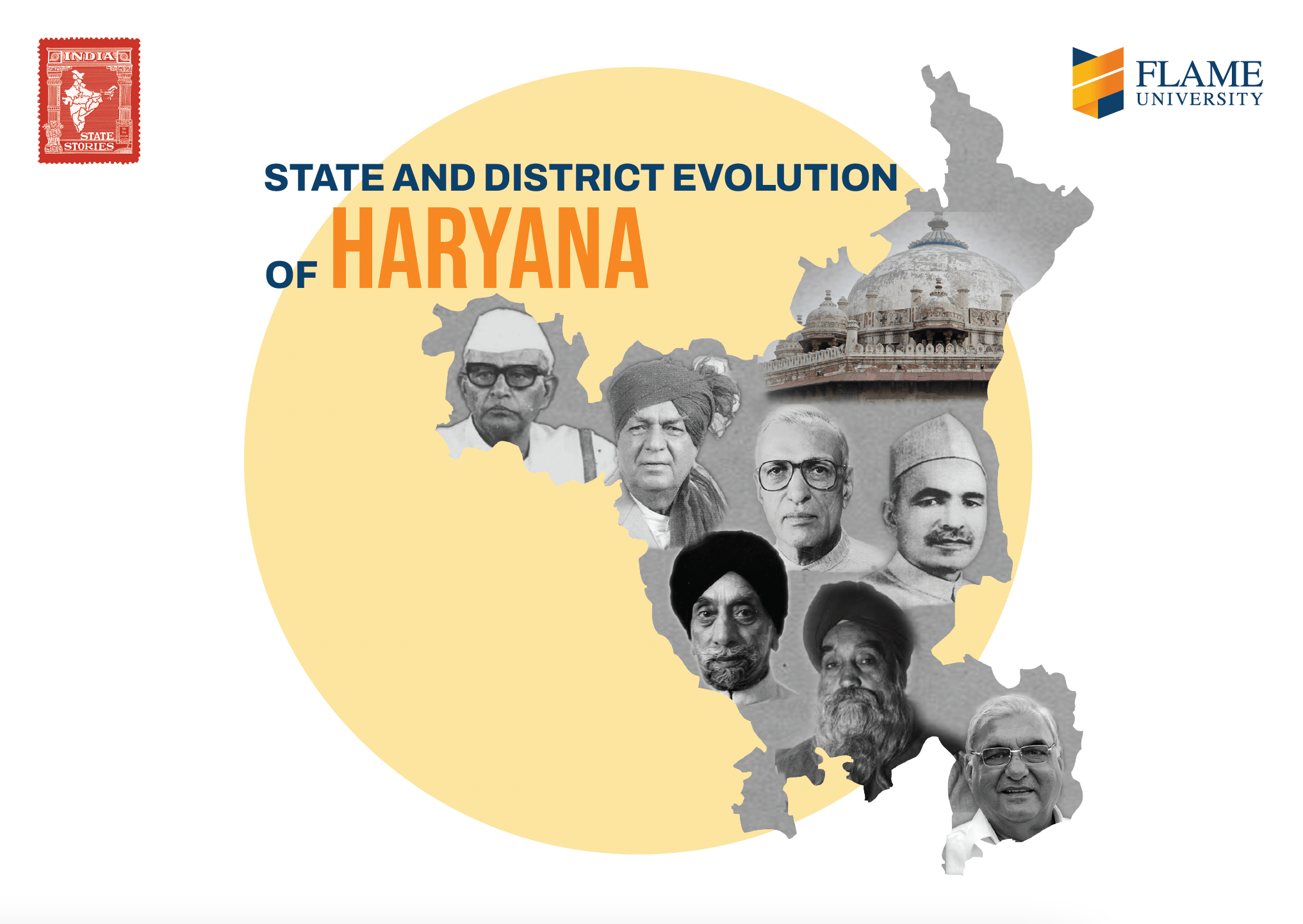 India State Story | Haryana | A2 size poster - Posters - Indic Inspirations