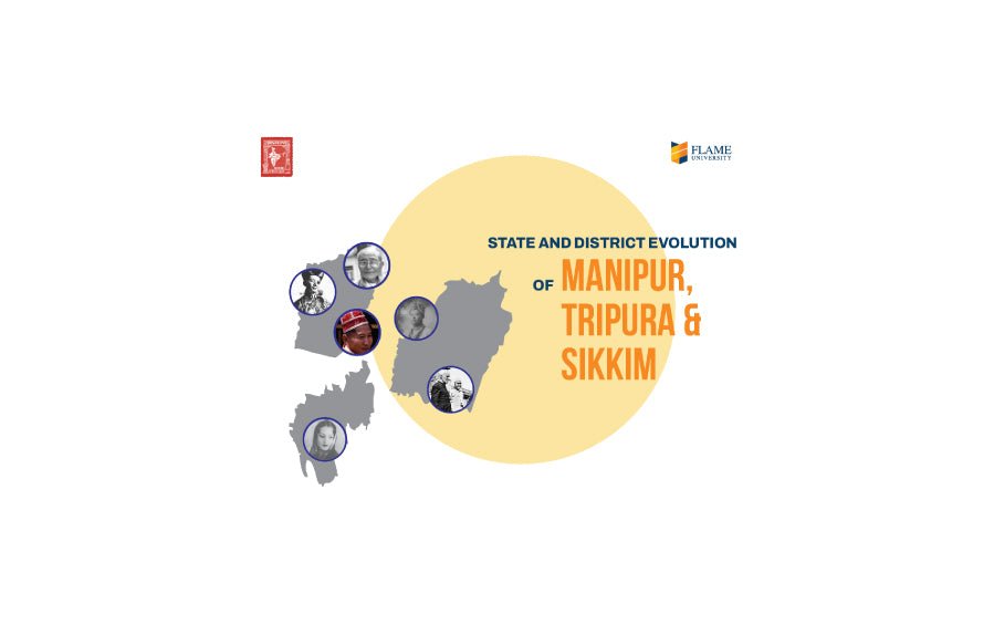 India State Story | Manipur, Tripura & Sikkim | A4 Booklet - Posters - Indic Inspirations