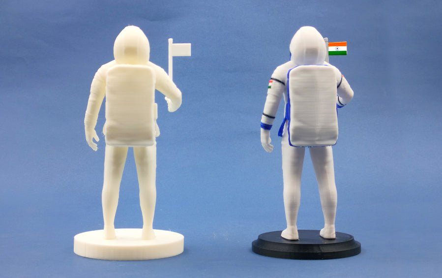 Indian Astronaut Model | Paint Your Own | 6" H - scale models - Indic Inspirations