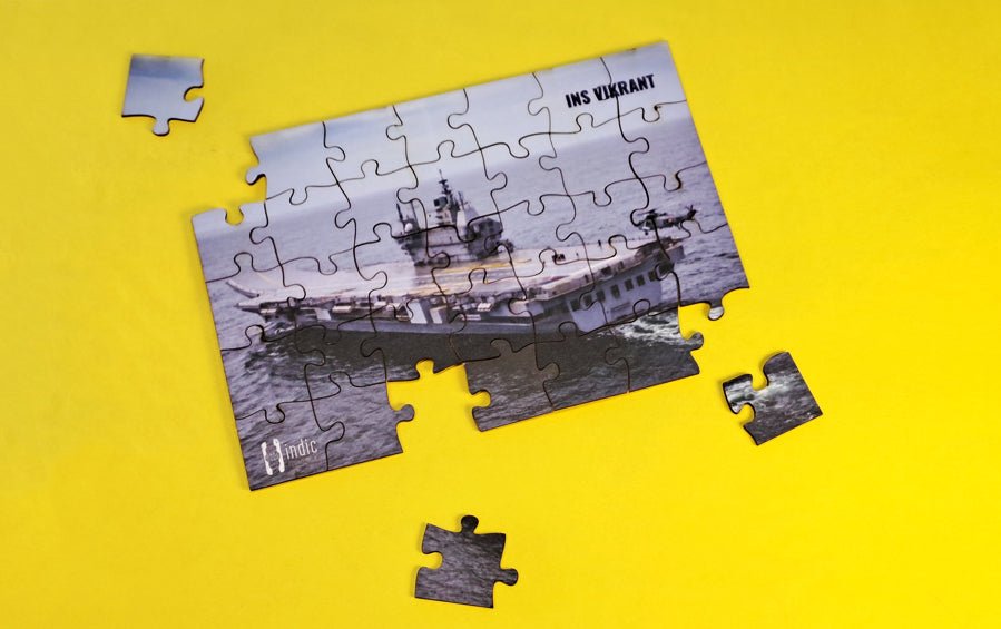 Indian Ocean Ships | Jigsaw Puzzles | Set of 4 - puzzles - Indic Inspirations