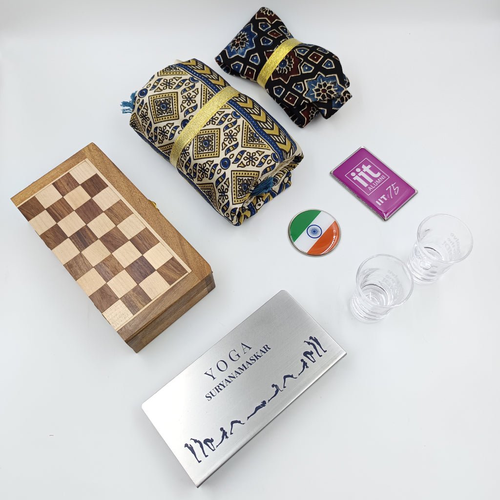 India’s Gifts to the World & IITs | Set of 8 Objects - Gift Sets - Indic Inspirations