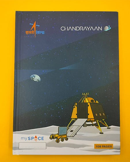 ISRO Chandrayaan 3 | 108 Pages Notebook - Notebooks - Indic Inspirations