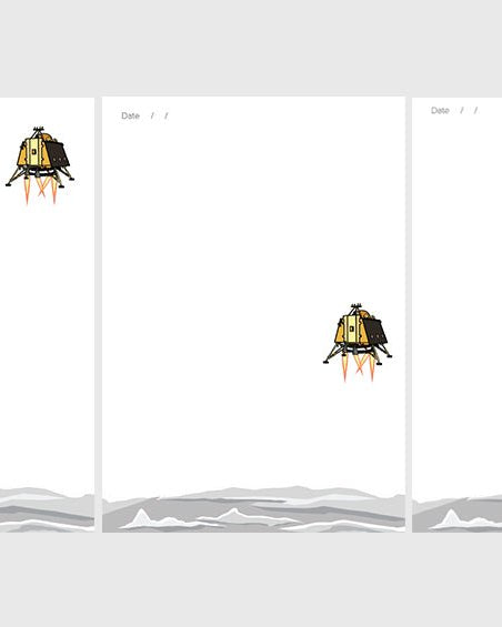 ISRO Chandrayaan 3 | 108 Pages Notebook - Notebooks - Indic Inspirations