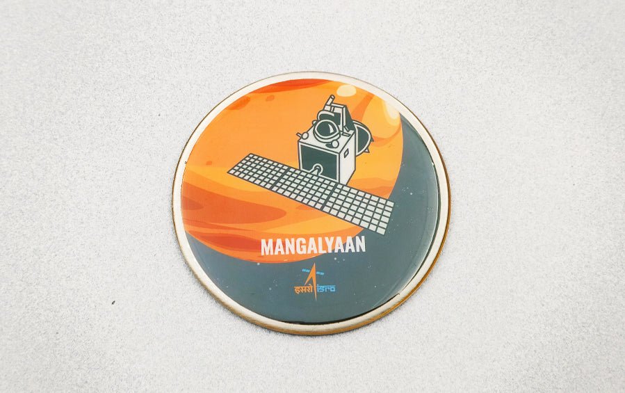 ISRO Chandrayaan and Mangalyaan Fridge Magnets - Fridge Magnets - Indic Inspirations