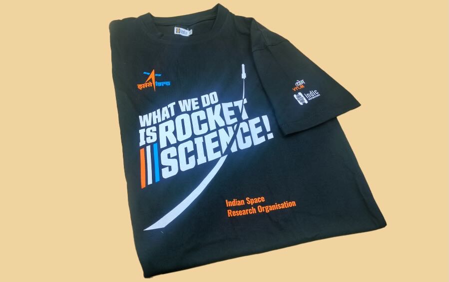 ISRO Rocket Science TShirt - T - shirts - Indic Inspirations