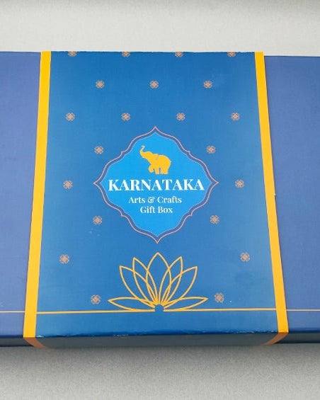 Karnataka Arts & Crafts Gift Set (L) - Gift packs - Indic Inspirations