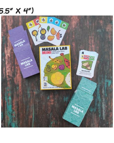 Masala Lab Mini - Retail Box - Card Games - Indic Inspirations