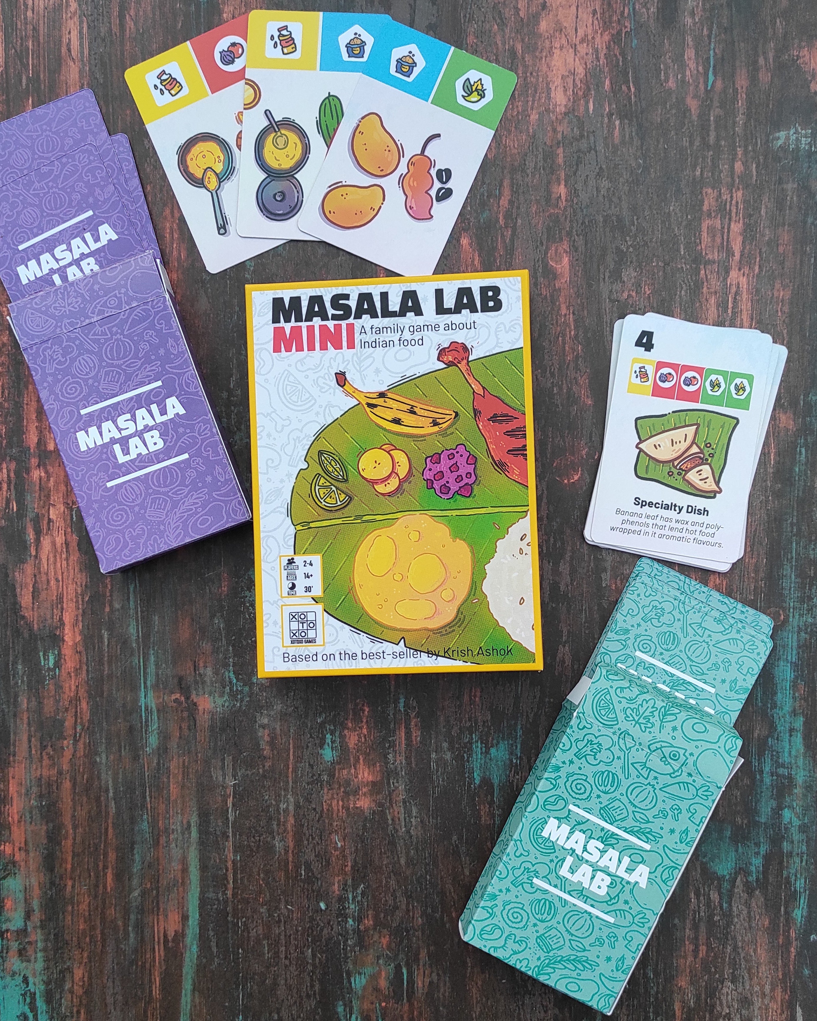 Masala Lab Mini - Retail Box - Card Games - Indic Inspirations