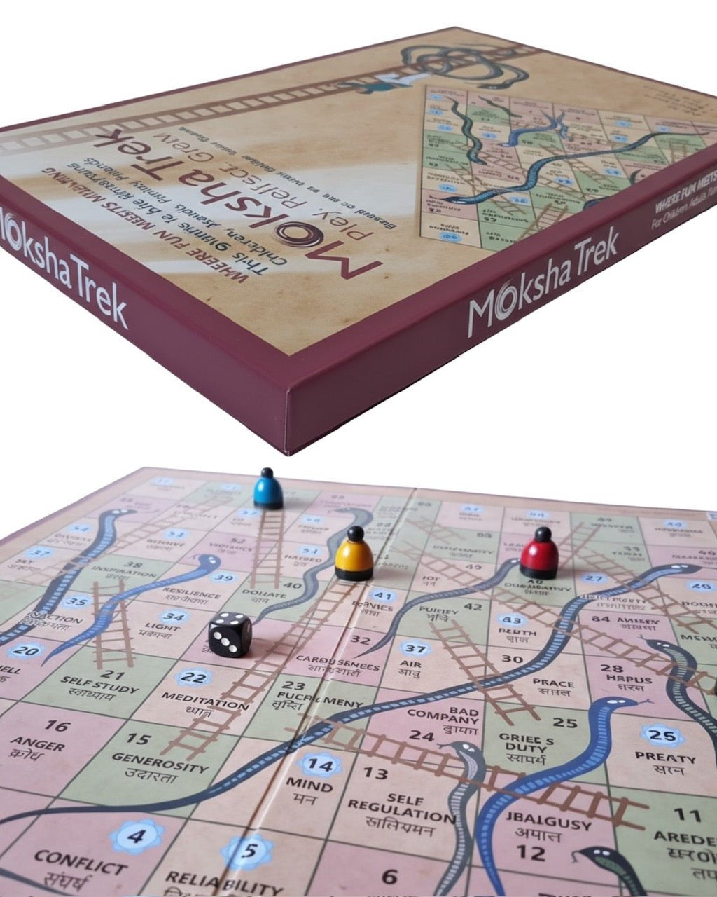 Moksha Trek | Board Game - Physical Product - Indic Inspirations