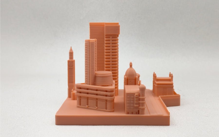 Mumbai | 3D Skyline | 4” W - Desk showpiece - Indic Inspirations