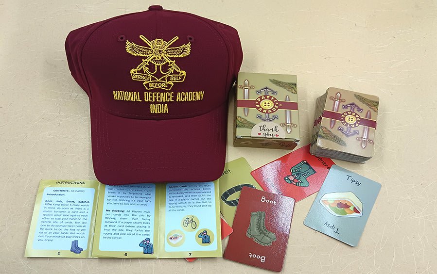 NDA Life | Patti Parade | Fun Card Game - Fact cards - Indic Inspirations