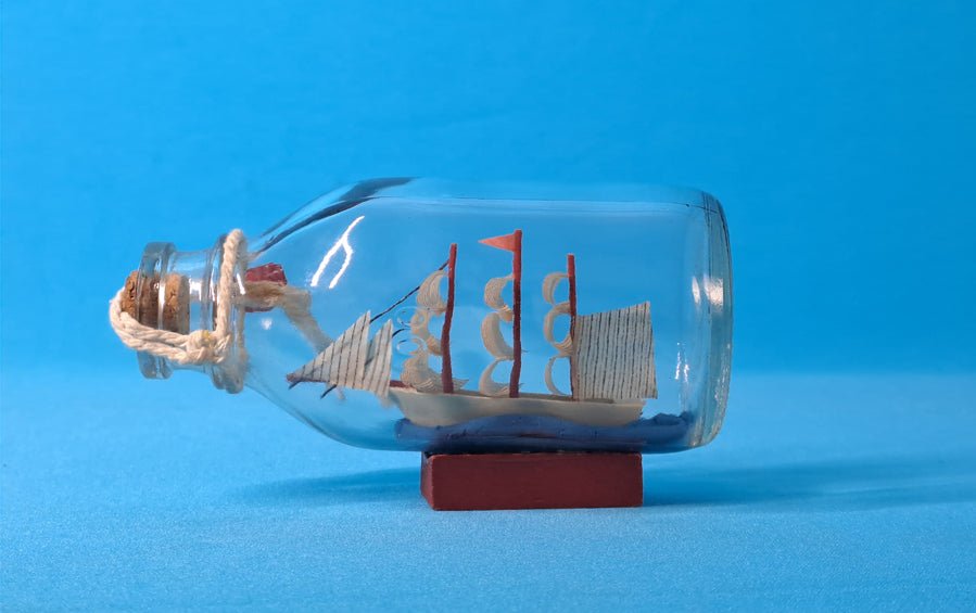 Ship in Small Bottle - scale models - Indic Inspirations