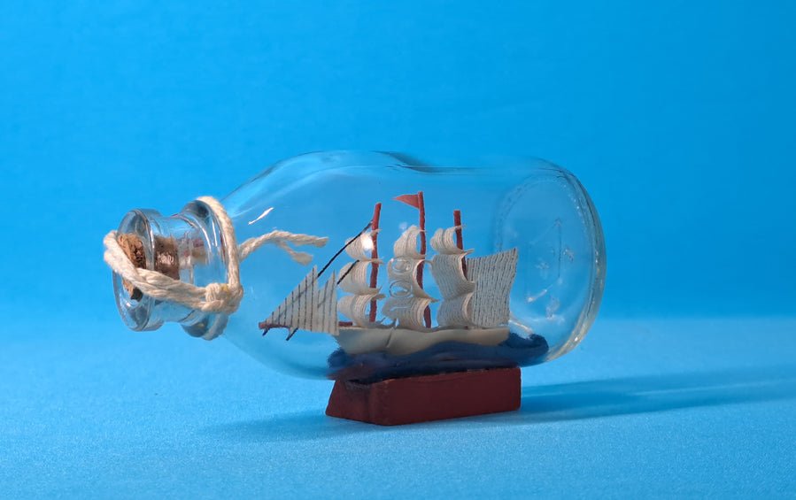 Ship in Small Bottle - scale models - Indic Inspirations