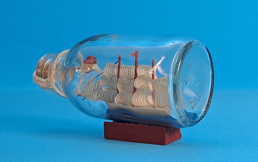 Ship in Small Bottle - scale models - Indic Inspirations