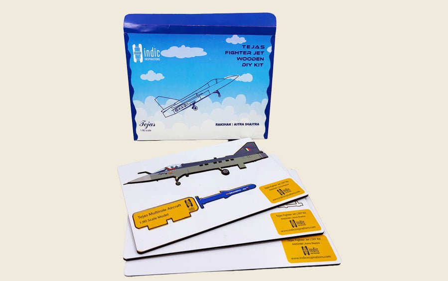 TEJAS | India’s Fighter Aircraft | DIY Kit - Desktop Model - Indic Inspirations
